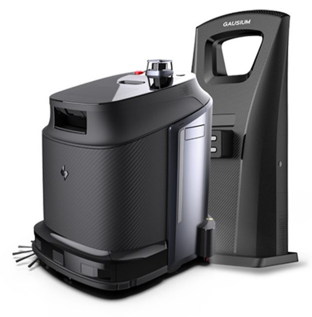 Robotul compact Phantas S1 cu stația de încărcare