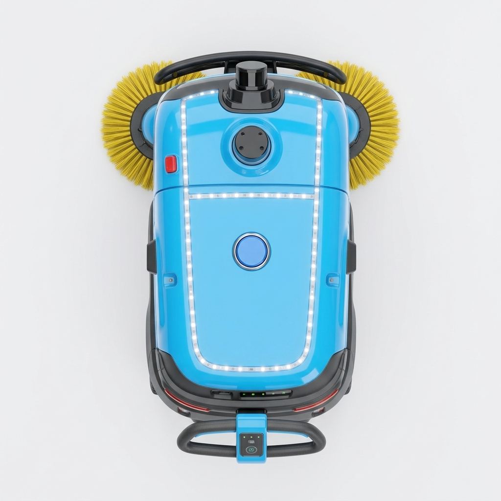 Sweeper A302-1 văzut de sus